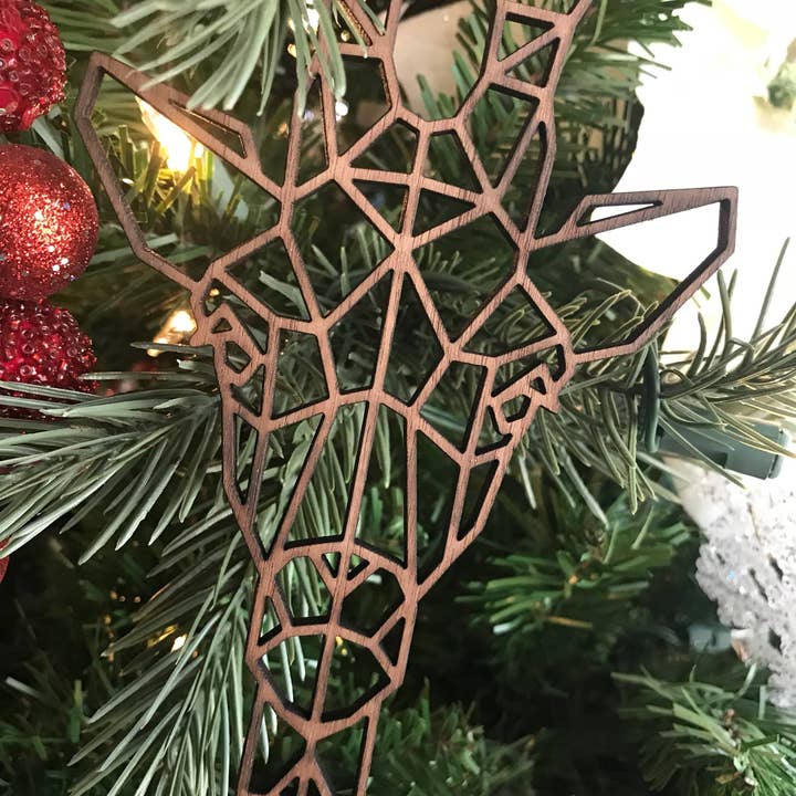 CSAcreative - Wholesale Ornament - Geometric Giraffe Ornament