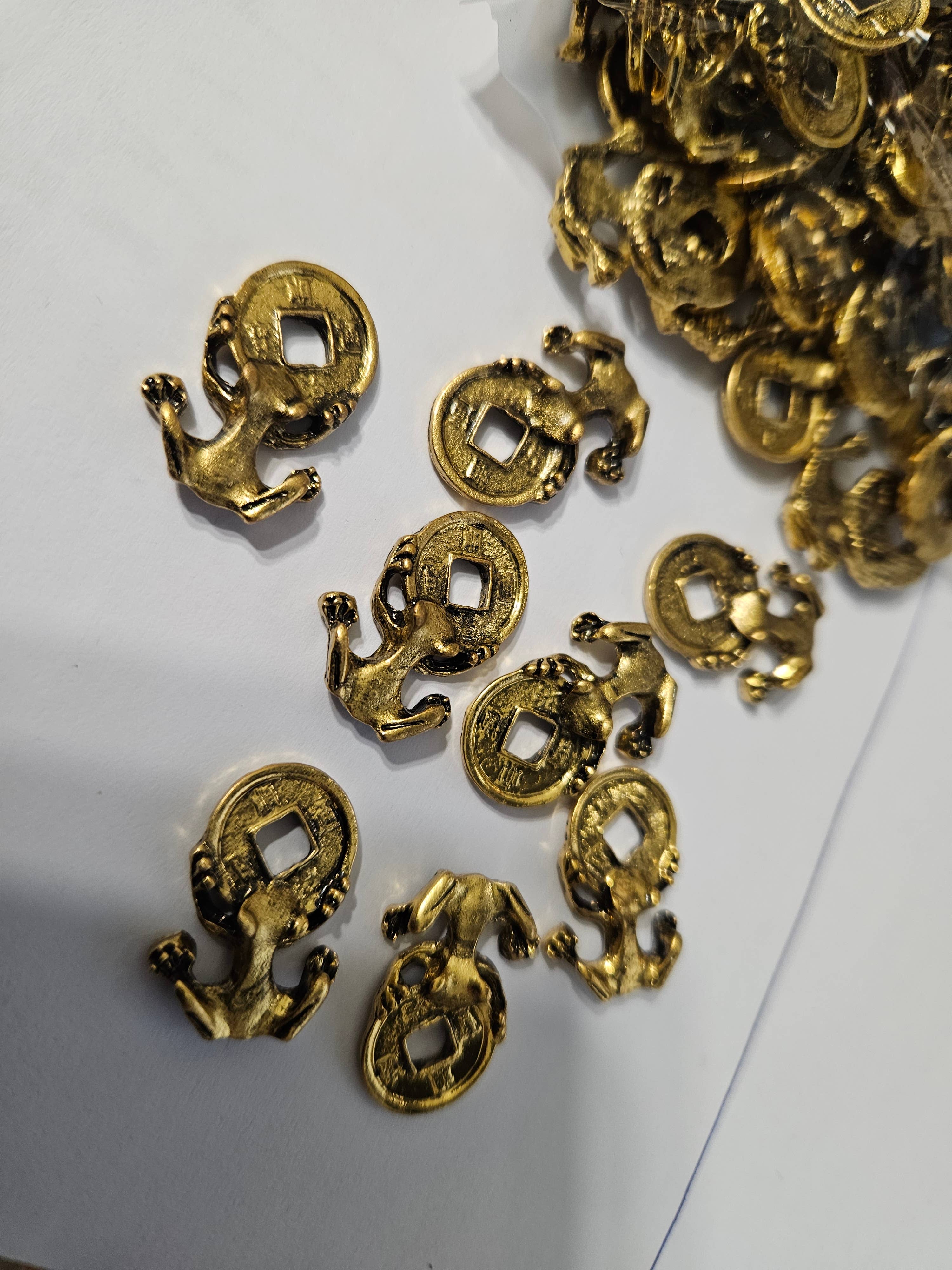 AmberLithuania – Moeda colecionável por atacado – sapo de dinheiro sapo walet6