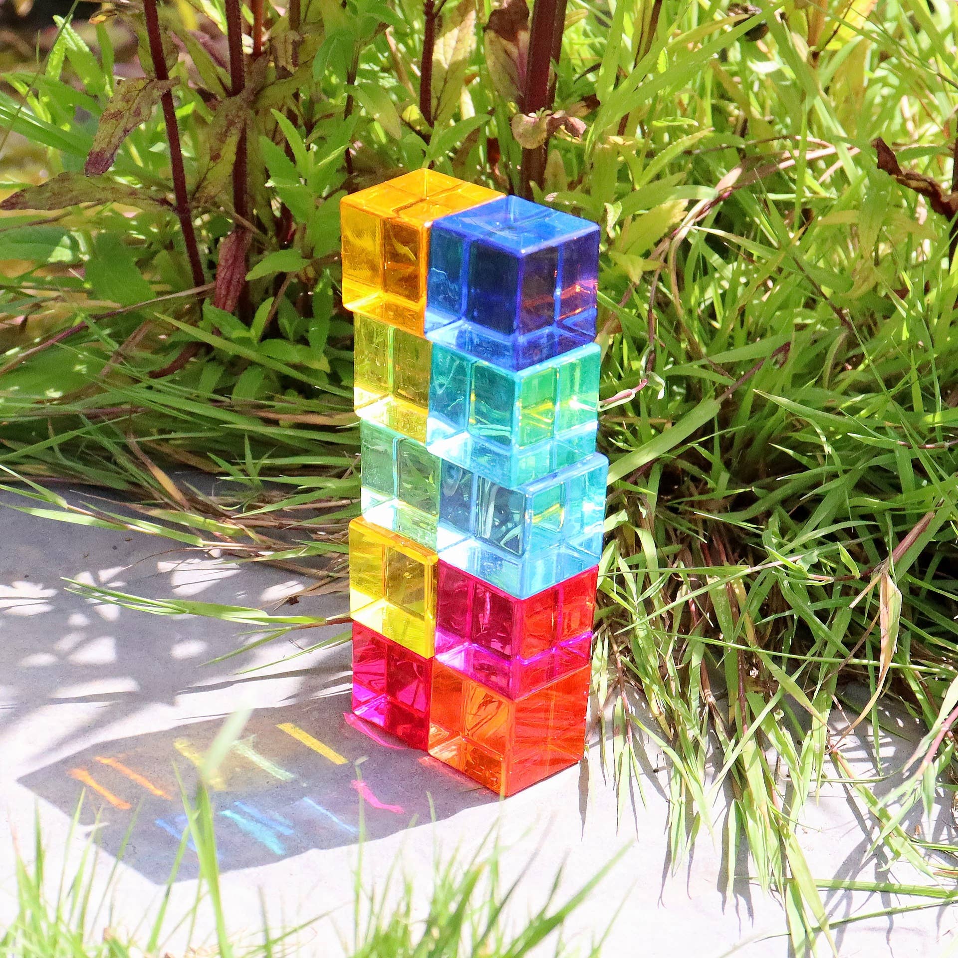 Commotion (Europe) BV - Vendita all'ingrosso Set di giocattoli - Bambini - Cubetti di gemme impilabili - Edifici - Pietre preziose4