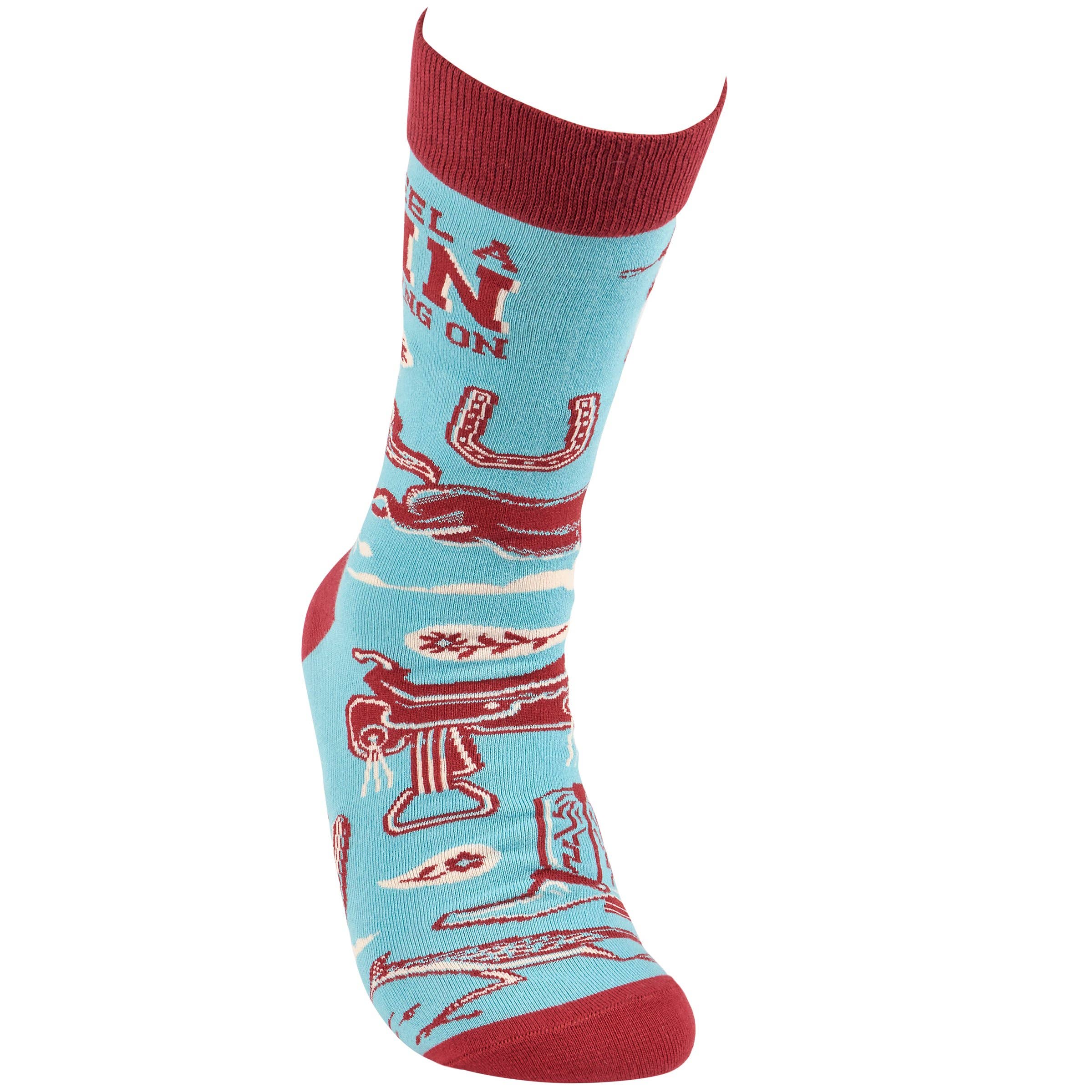 Primitives by Kathy - Wholesale Socks - Unisex - I Feel A Sin Coming On Socks2