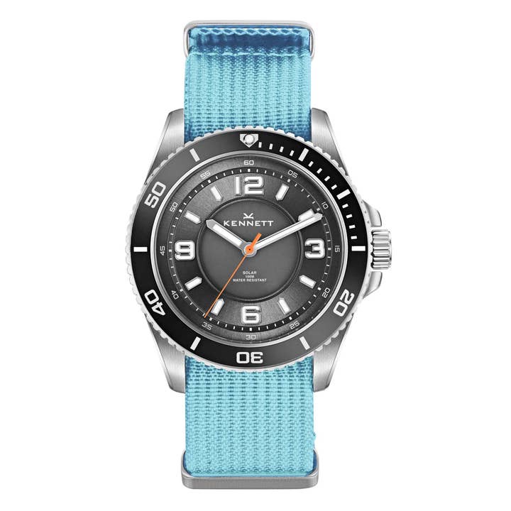 Kennett Solaxplorer Solar-Powered Adventure Watch with Fabric Straps for wholesale by Kennett