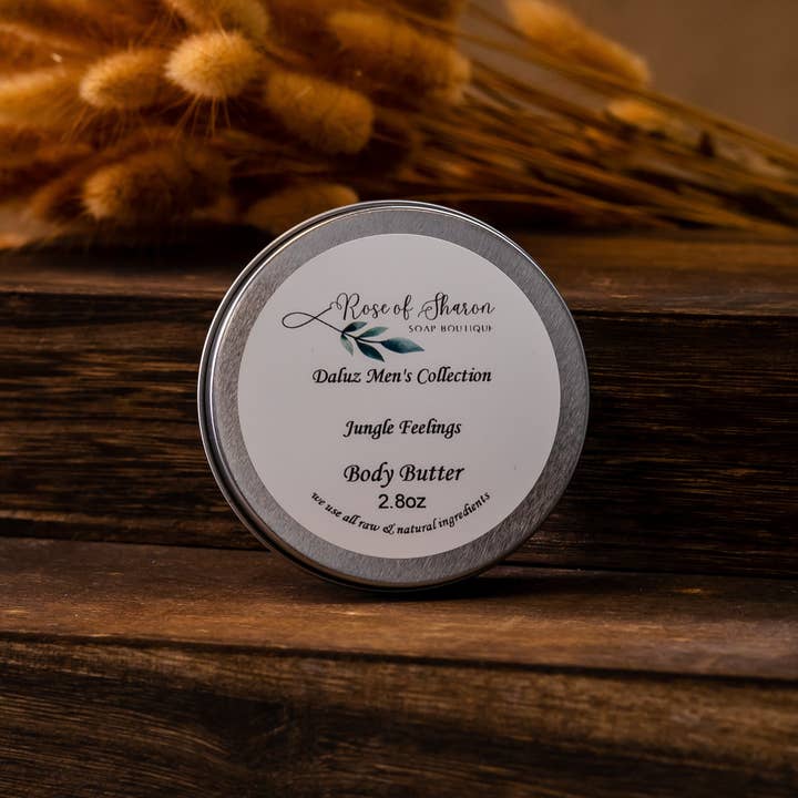 Beurre corporel pour hommes pour la vente par Rose of Sharon Soap Boutique