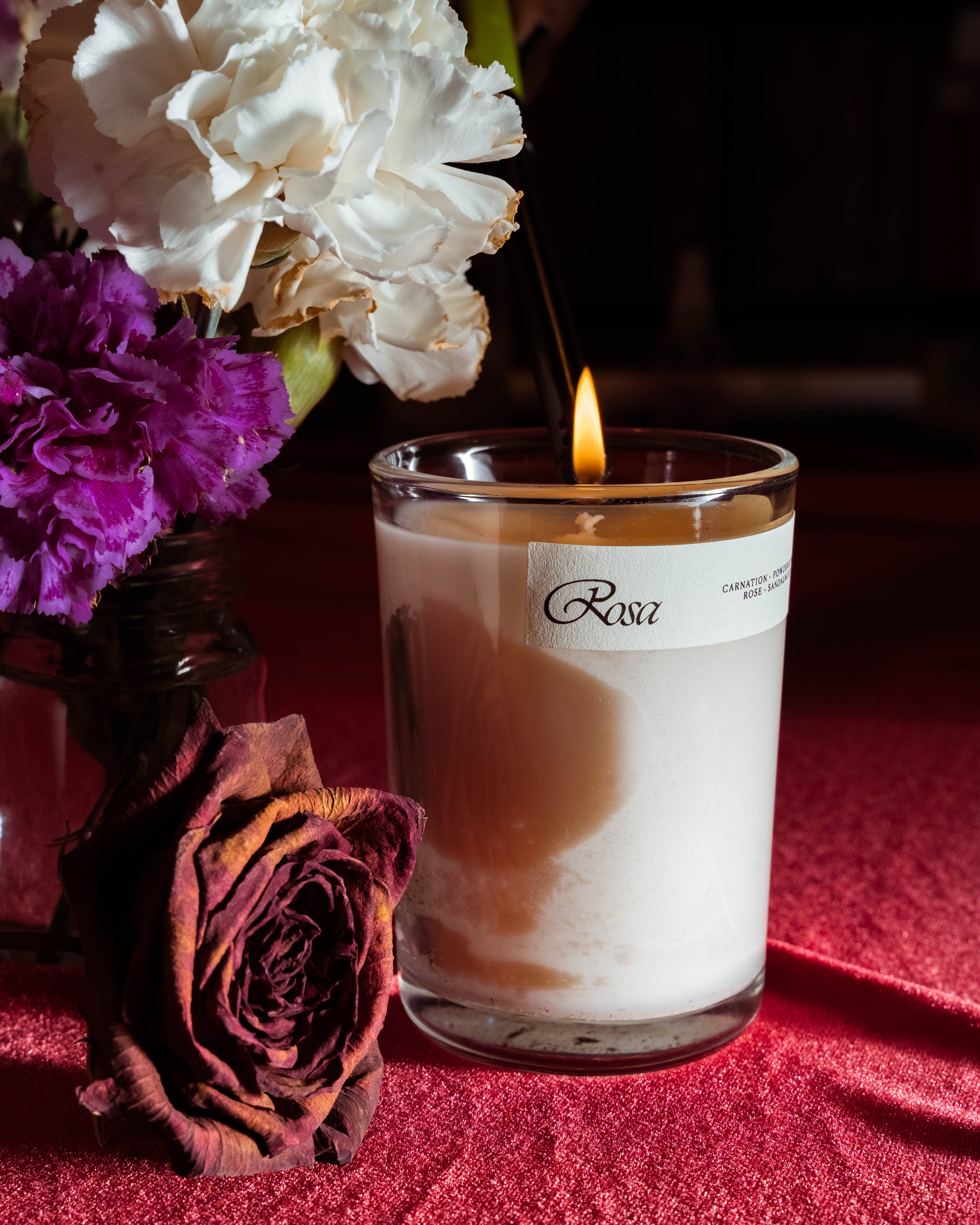 RUIZ Atelier - Wholesale Jar/Filled Candle - Rosa1