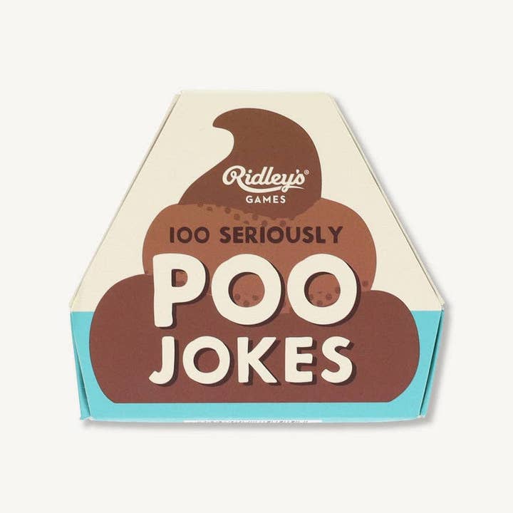 Chronicle Books - Wholesale Card Game - 100 Seriously Poo Jokes