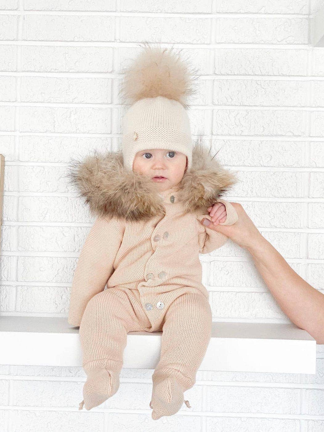 Petite Maison Kids - Vendita all'ingrosso Berretto - Bambini - Cappello da aviatore in cashmere33