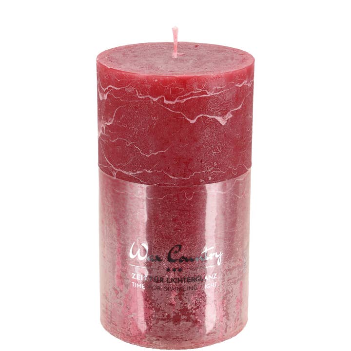 Vosteen - Wholesale Pillar Candle - Stumpen Wax Country, H/D 150/85mm, Solid,