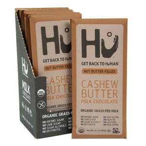 Hu Bar Mjölkchoklad Cashewsmör 6/2,1OZ för wholesale av L&F Universal Goods