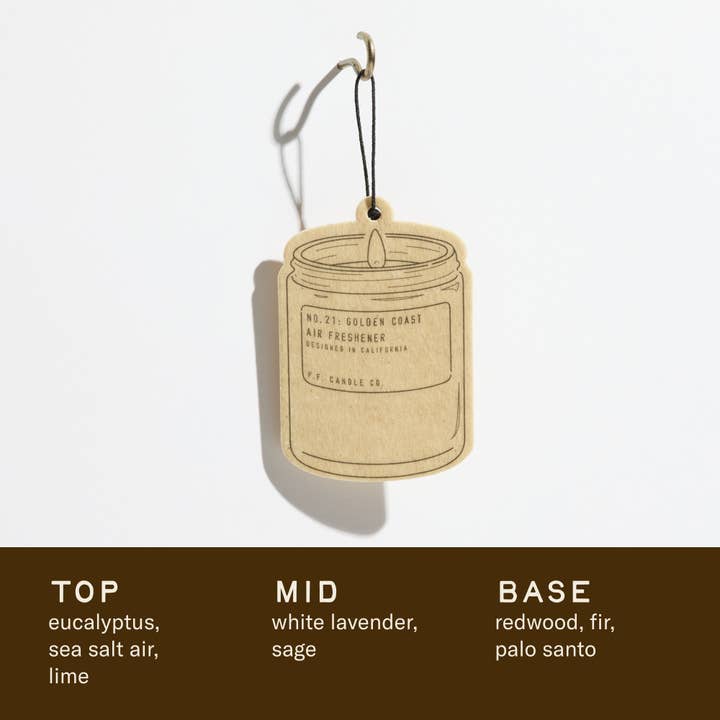 P.F. Candle Co. - Wholesale Air freshener - Golden Coast– Air Freshener3
