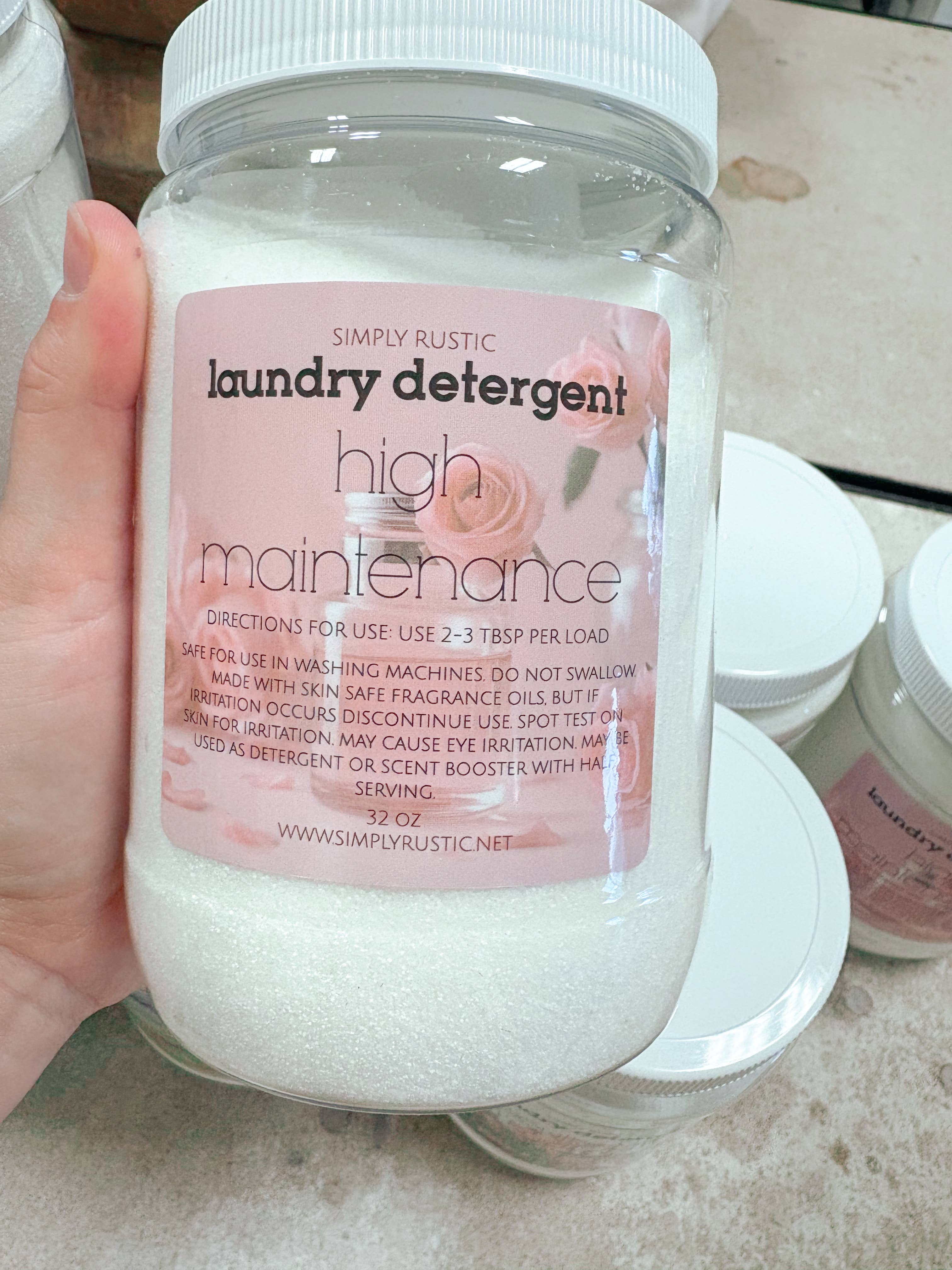 Simply Rustic - Wholesale Laundry Detergent Powder/Pods - Laundry Detergent 32oz6