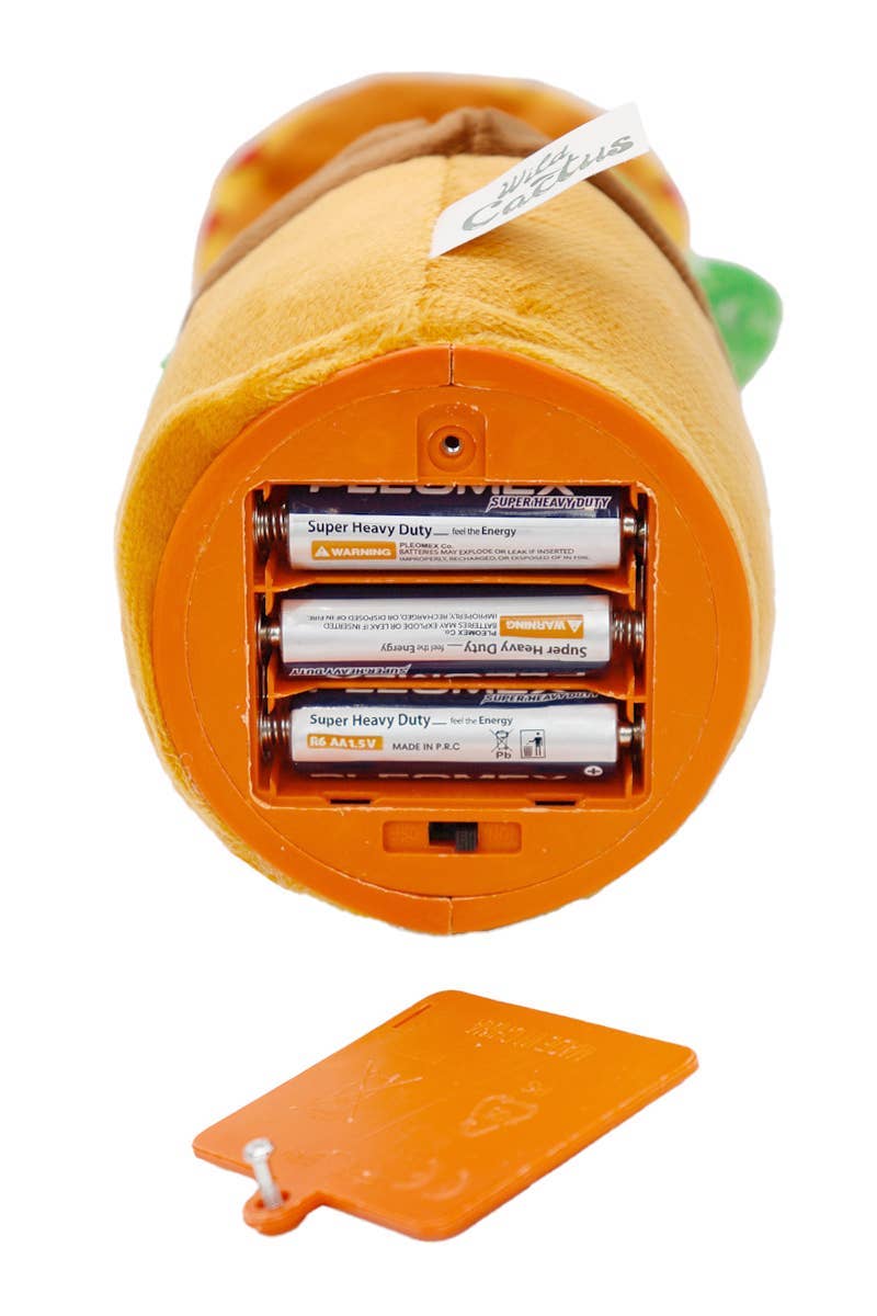 AS SHOWN Cactus Sound Mimicking Led Dancing Plush Toy - Battery for wholesale on Faire2