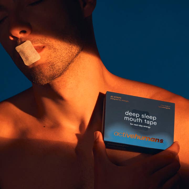 Bandelettes pour la bouche pour sommeil profond x 40 STRIPS pour la vente par activehumans
