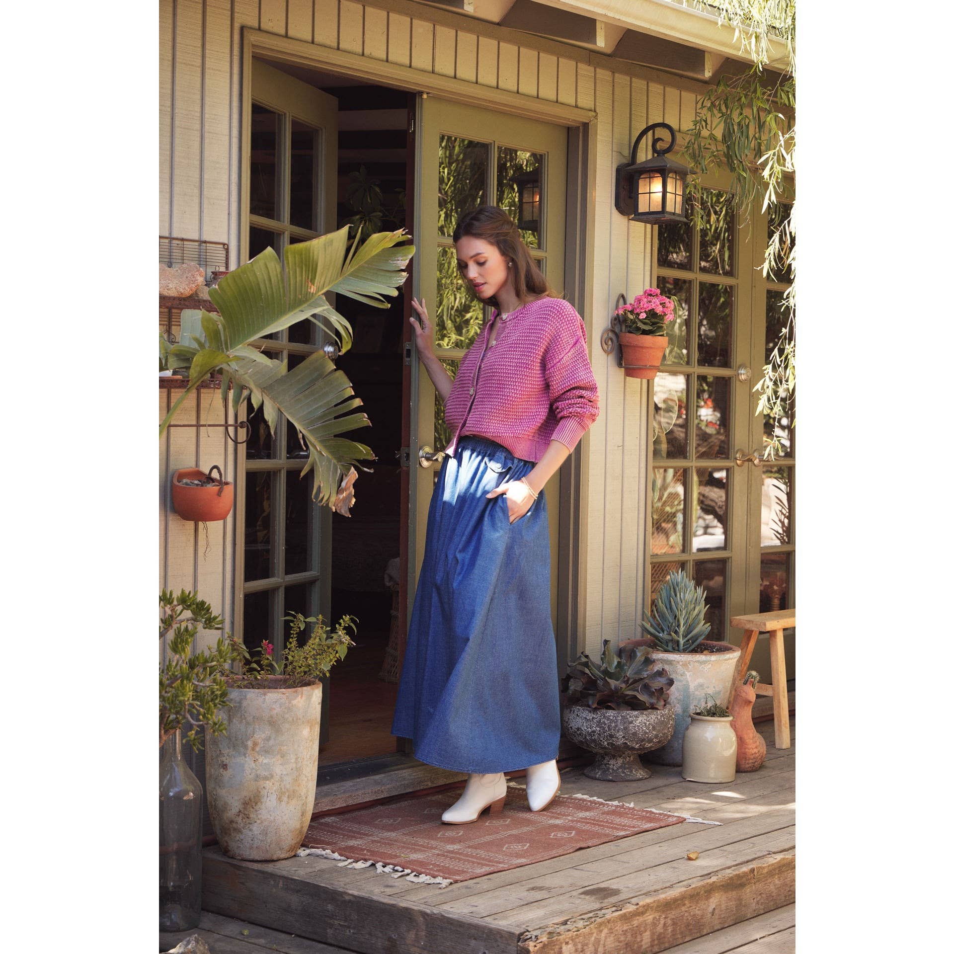 in february - Wholesale Cardigan - Women's - COZY CHIC LAYER MINERAL-WASHED CABLE KNIT SWEATER CARDIGAN10