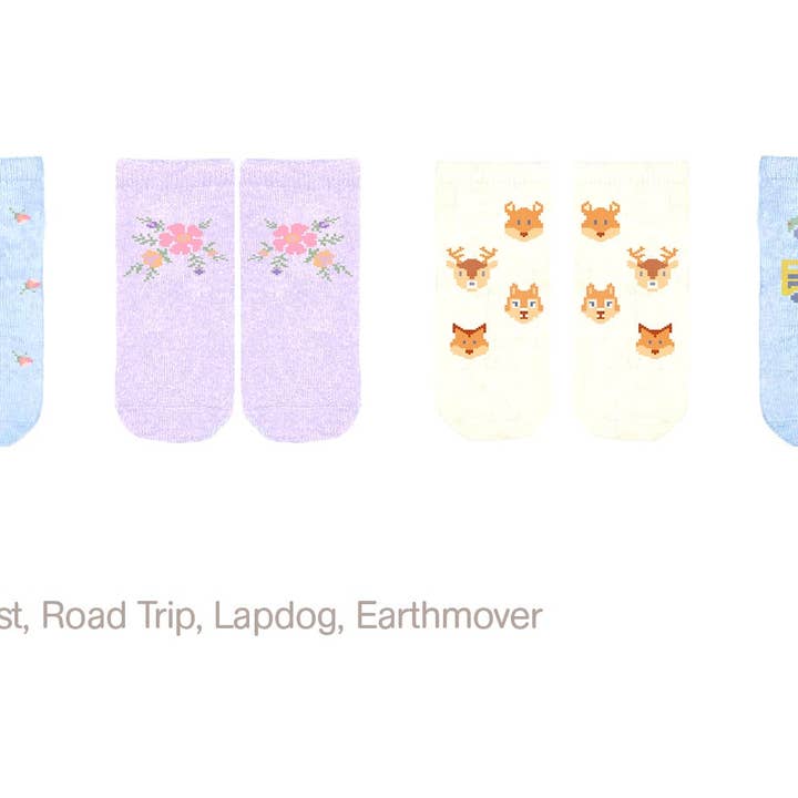 Assorted W24 Organic Socks Ankle Jacquard Intro (20% dicount) for wholesale on Faire1