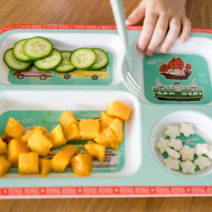 The Lion Rock Press - Wholesale Dinner Plate - Kids & Baby - KIDS PLATE: Hong Kong Transport0