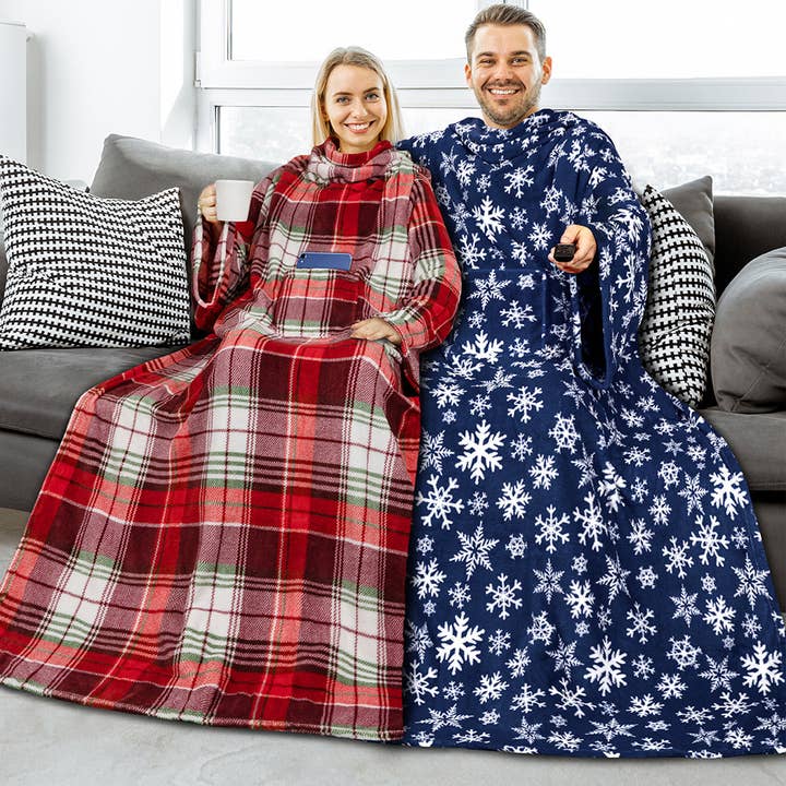 Pavilia - Vendita all'ingrosso Plaid - Coperta con maniche - Tasca applicata187
