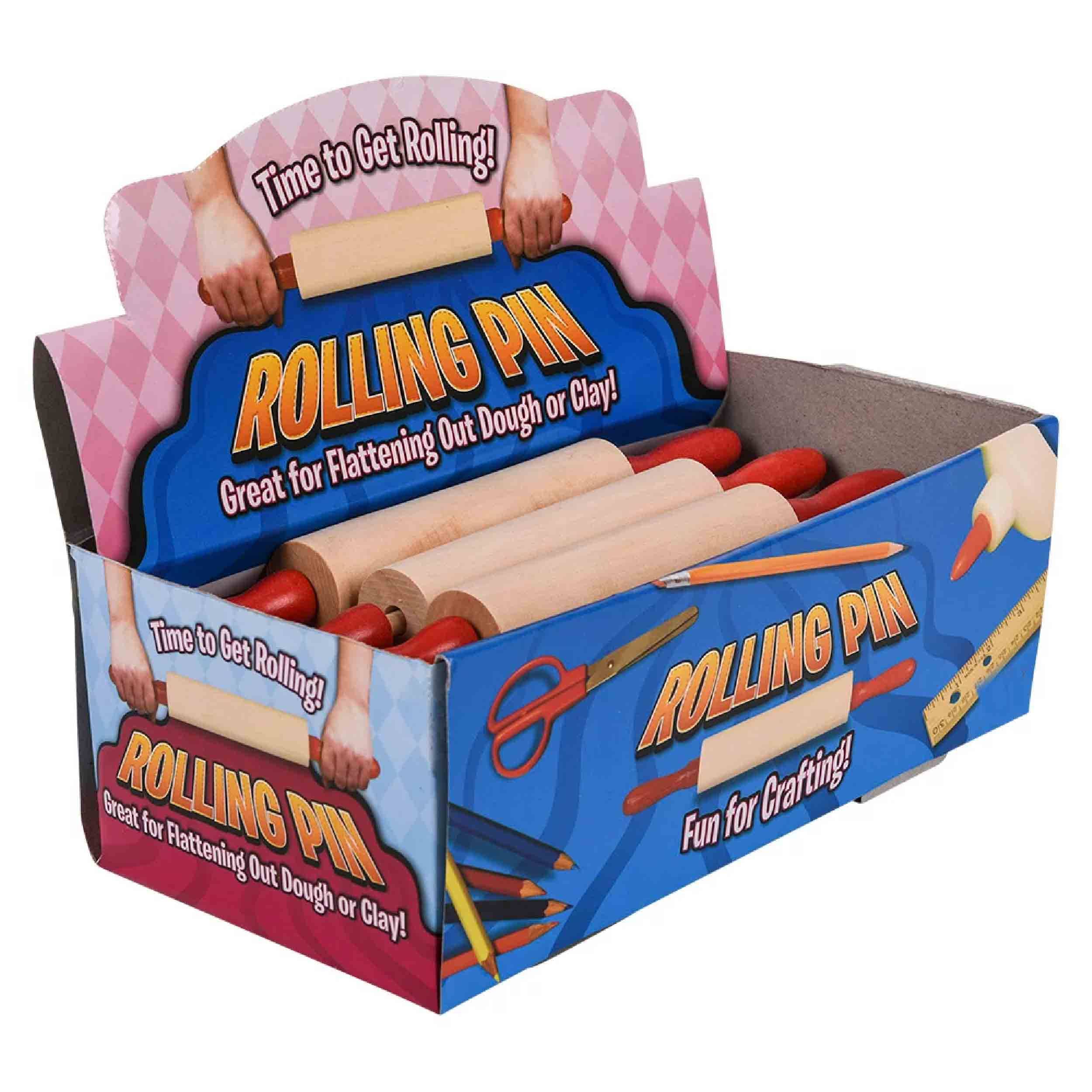 PR GROUPS LLC - Wholesale Wood Toy - Kids - Wooden Rolling Pins Toy For Kids0