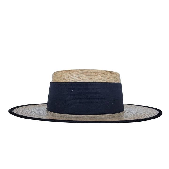 ROSHAN Women's Boater Straw Hat for wholesale on Faire4