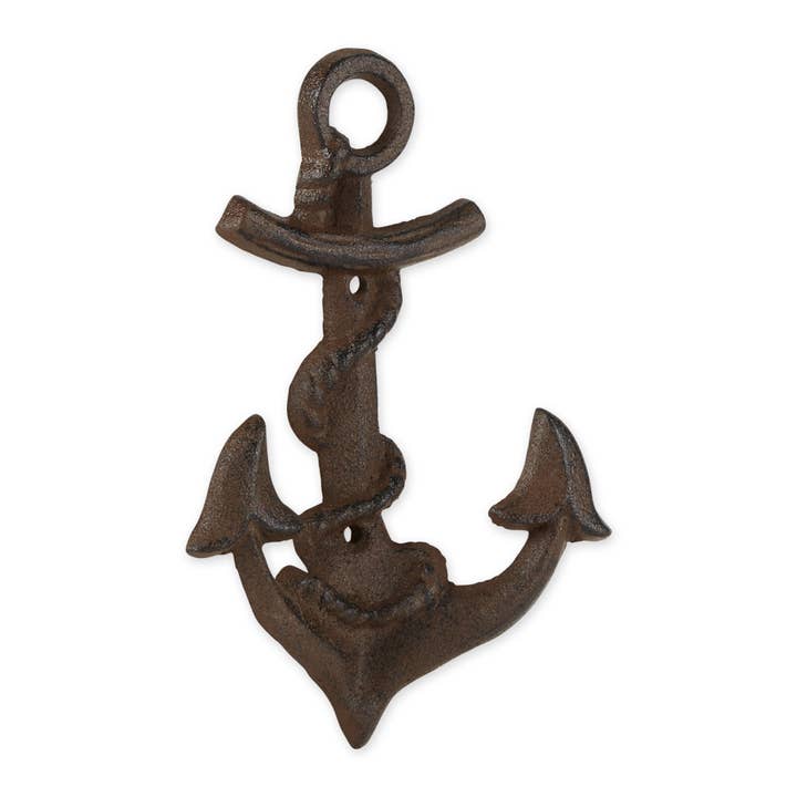 Zingz Home - Wholesale Wall Hook - Anchor With Rope Wall Hook Set of 2