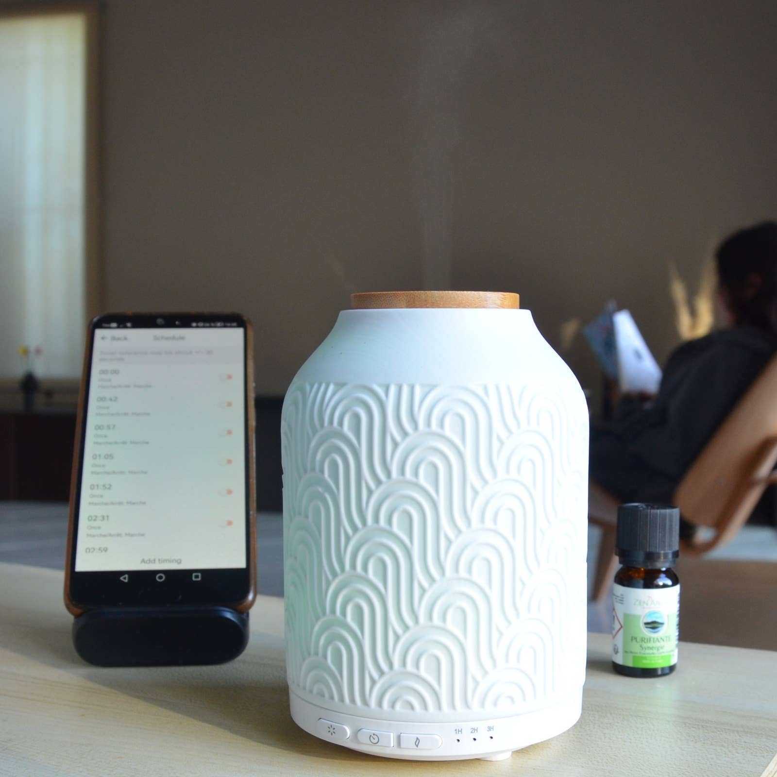 Zen'Arôme - Wholesale Electronic Diffuser - Prague Essential Oil Diffuser - Wifi Connected Device12