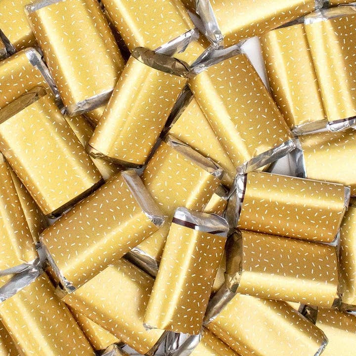 Wrapped Hershey's Miniatures 41ct - Gold for wholesale by Just Candy