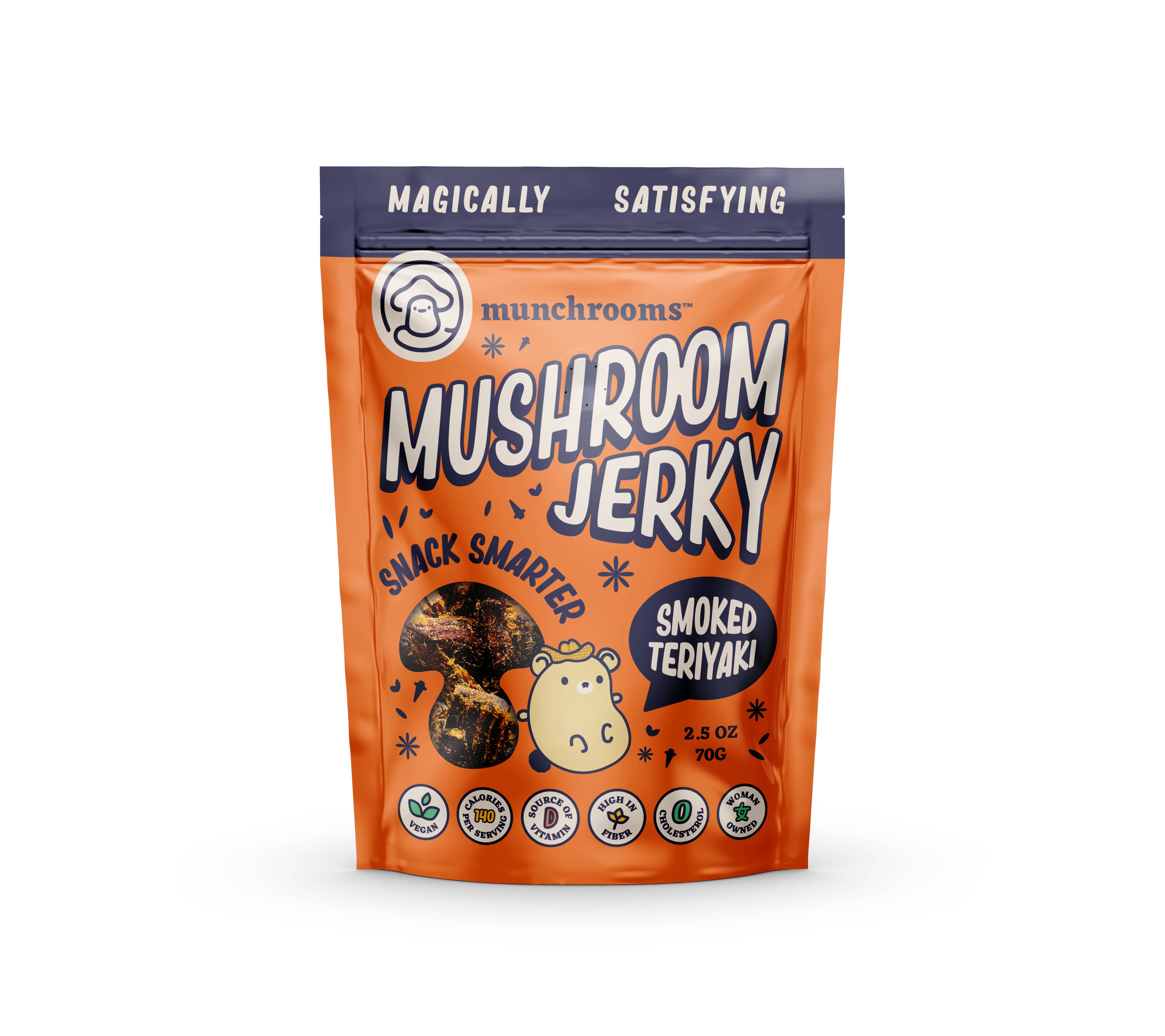 munchrooms - Wholesale Jerky - Smoked Teriyaki munchrooms