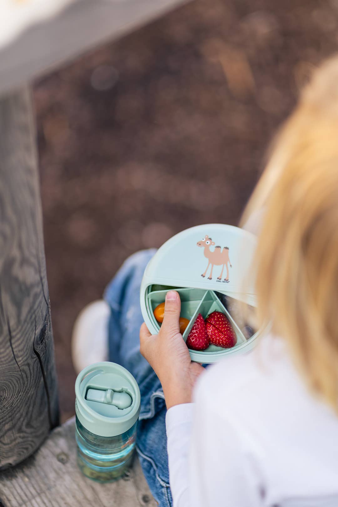 Carl Oscar - Wholesale Lunch Bag/Box - Kids - MiniDISC™-Green-Camel7