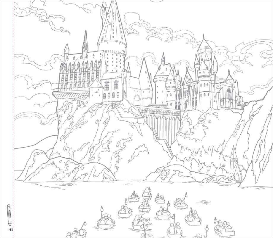 Simon & Schuster - Wholesale Coloring & Activity Book - Kids & Baby - Harry Potter Paint with Water by Editors of Thunder Bay Press5