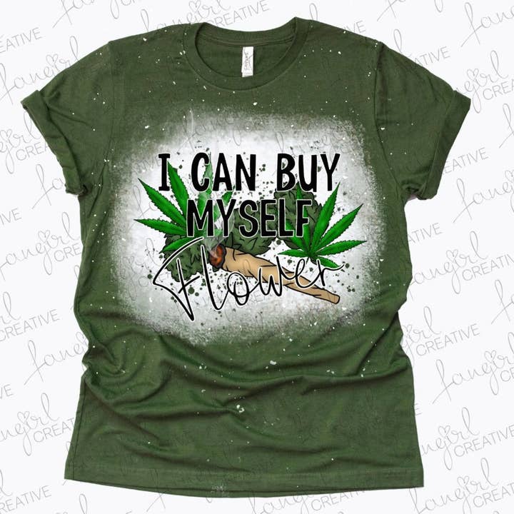 Camisa I Can Buy Myself Flower para venta al por mayor de fangirl creative