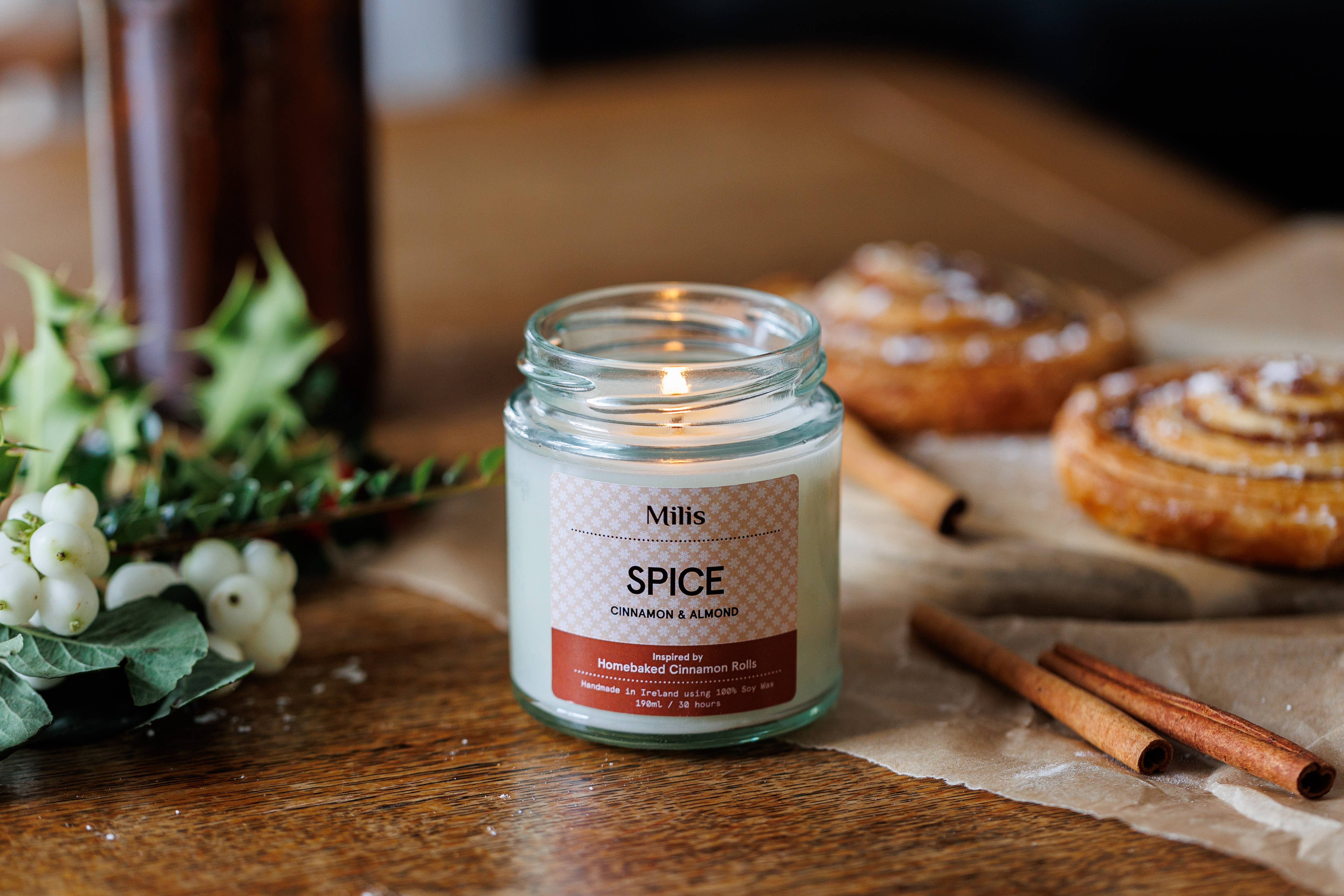 Milis - Vendita all'ingrosso Candela in vasetto - SPICE - CANDELA PROFUMATA IN CERA DI SOIA2