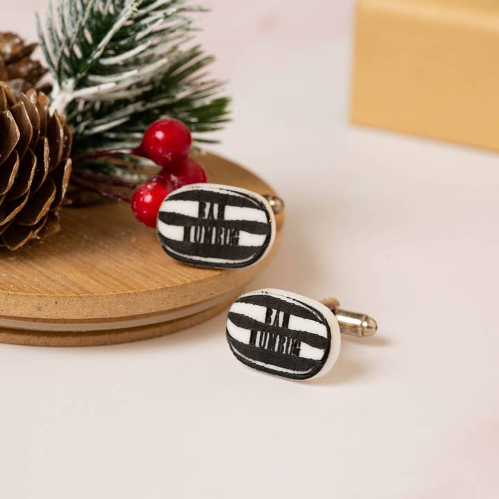 Boutons de manchette Bah HumBug pour la vente par Working Clasp