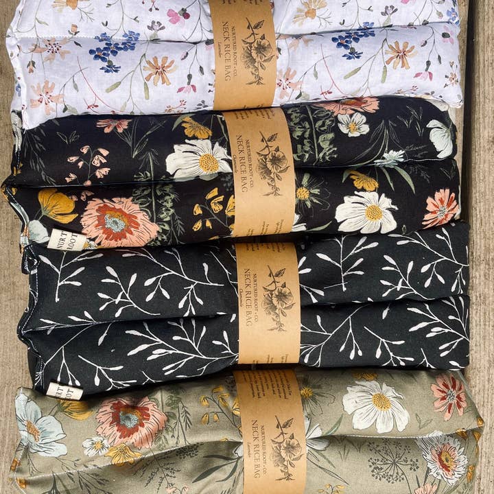 Nurtured Root + Co. - Wholesale Hot/Cold Compress - Neck and Shoulder Hot & Cold Rice Bag