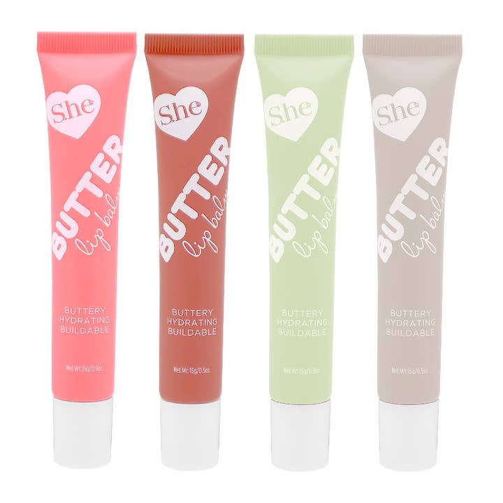 PINEAPPLE Beauty - Wholesale Lip Balm - Makeup She LB1069 Butter Lip Balm - 24 2