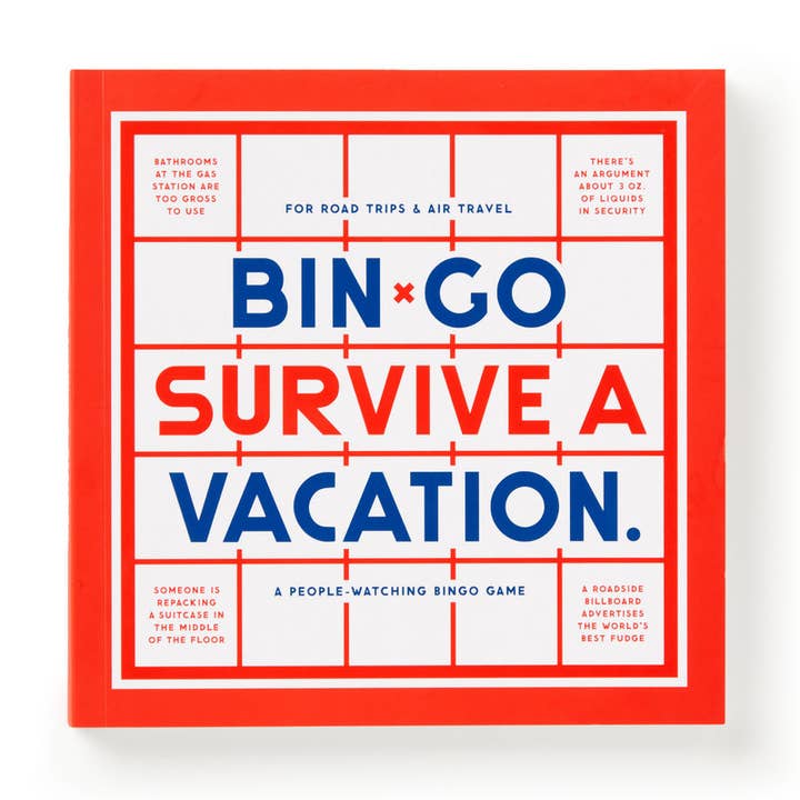 Livre de bingo Bin-Go Survive a Vacation pour la vente par Raincoast Distribution Group