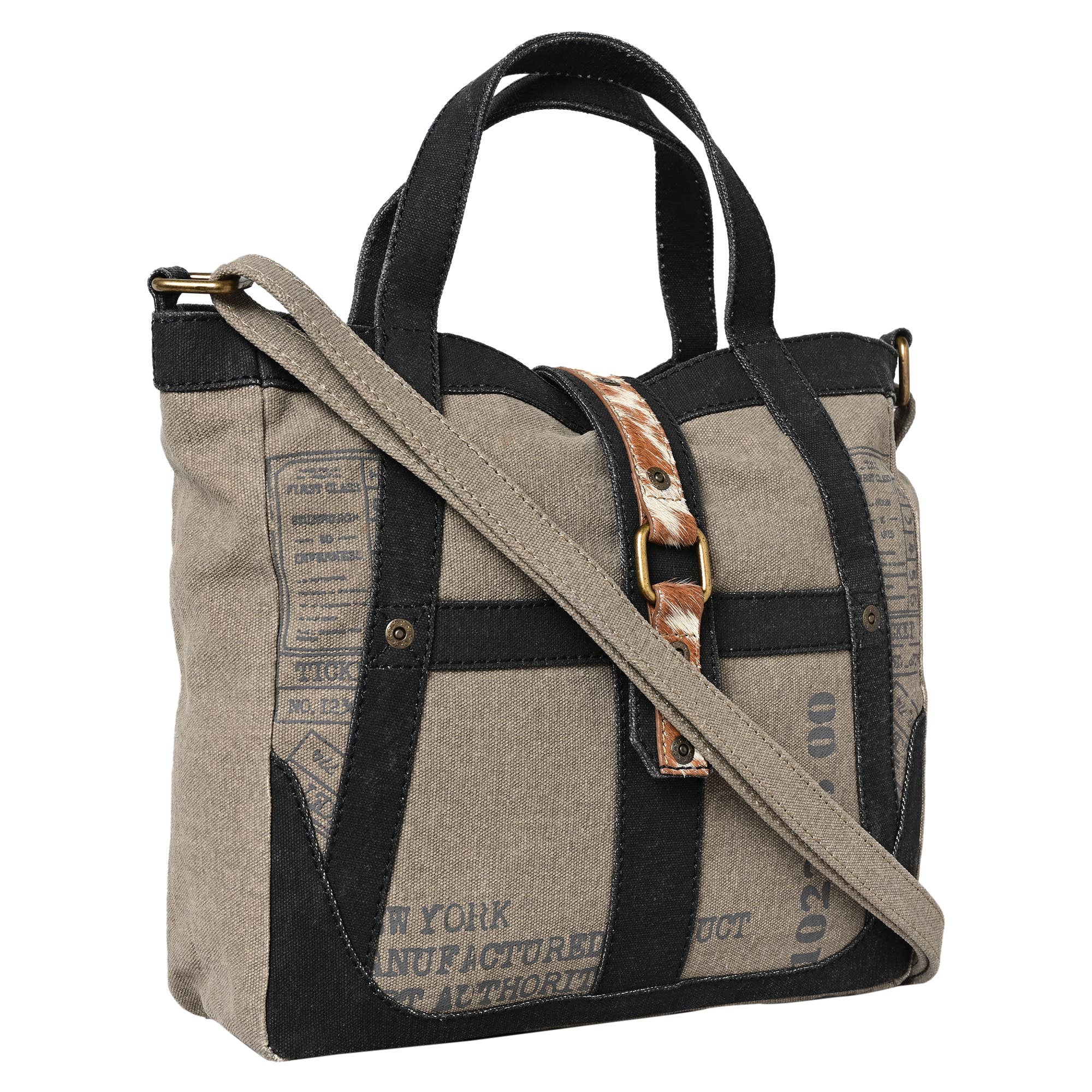 Mona B. - Wholesale Tote Bag - Women's - Original Leather Cowhide 'Escape the Ordinary' Tote Bag4