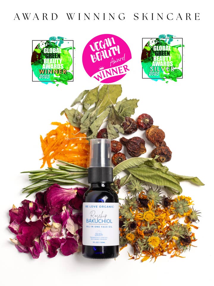 Rosehip Bakuchiol All-in-One Treatment for wholesale by BE LOVE ORGANIC SKINCARE