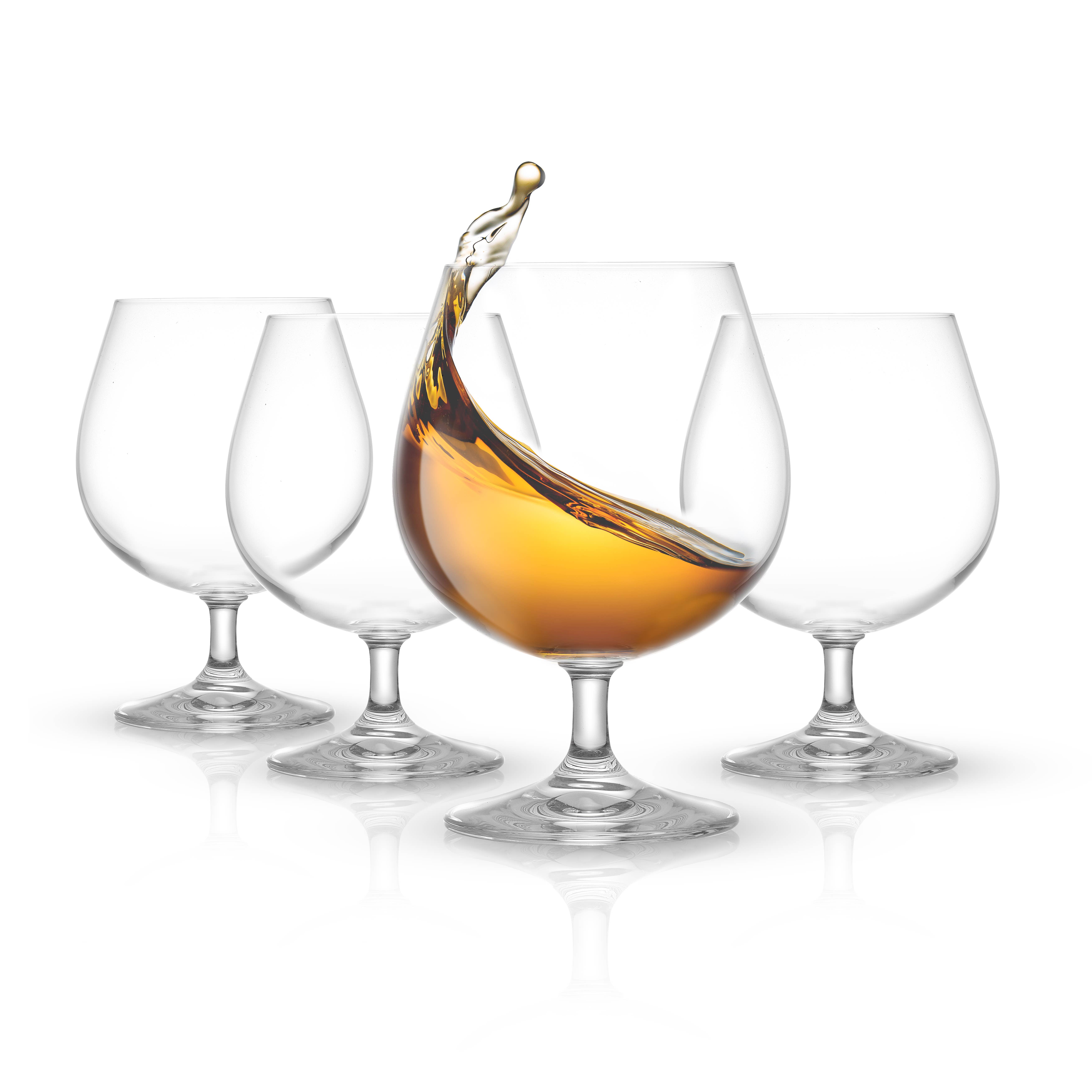 JoyJolt – wholesale Cocktail/liquor glass – Cask Brandy Glasses, Set of 40