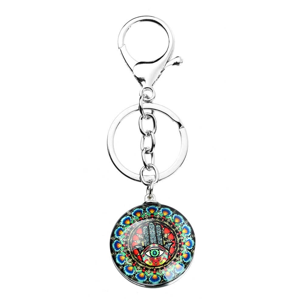 Benjamin International – wholesale Nyckelring - Unisex – DIVERSE HAMSA AKRYL NYCKELRINGAR2