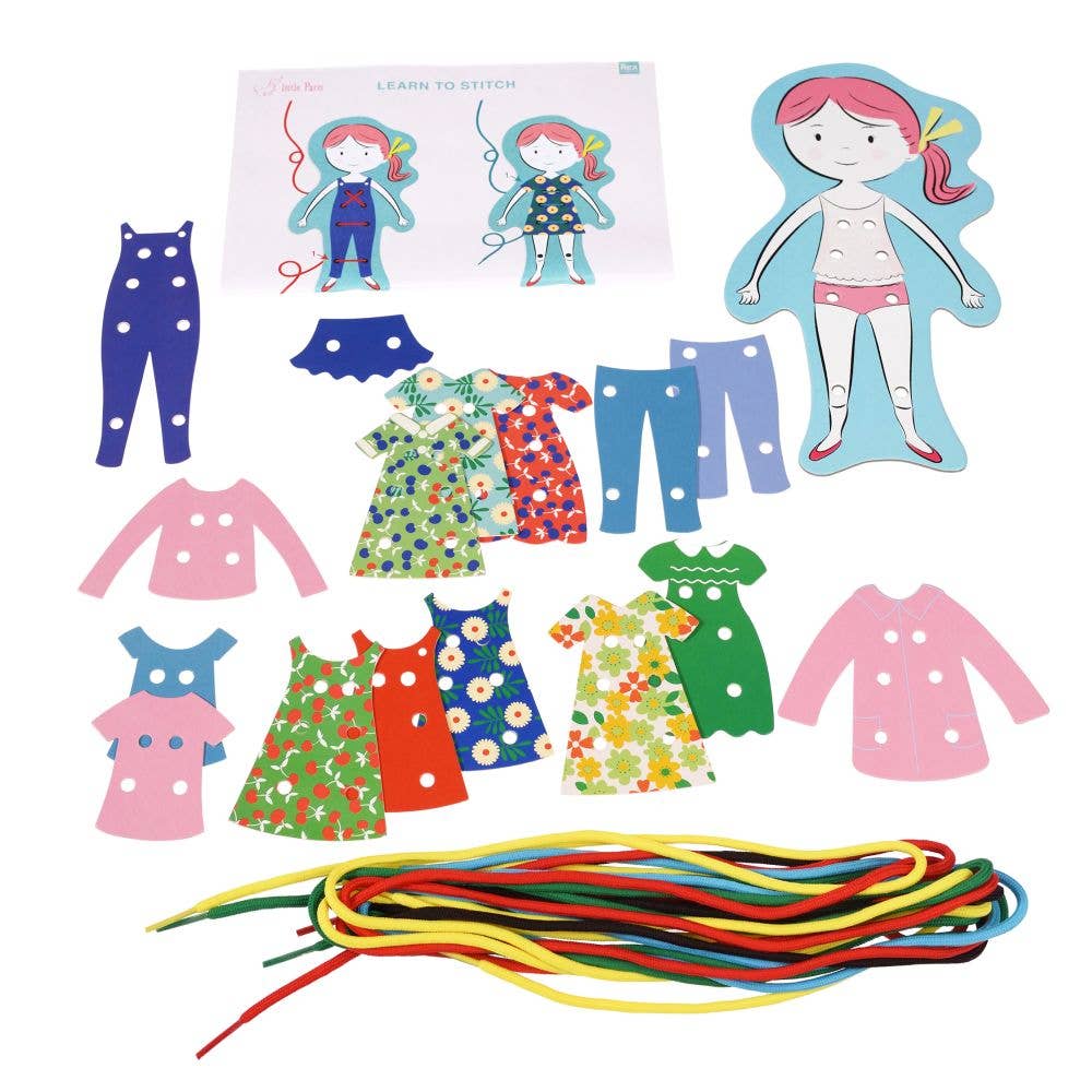 Bobangles - Wholesale DIY Craft Kit - Kids - Rex London Learn to Stitch Dolly Kit2