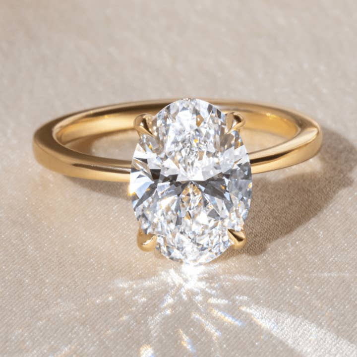 2.25 Carat Oval Cut Diamond Engagement Ring for wholesale by Evara Jewelry