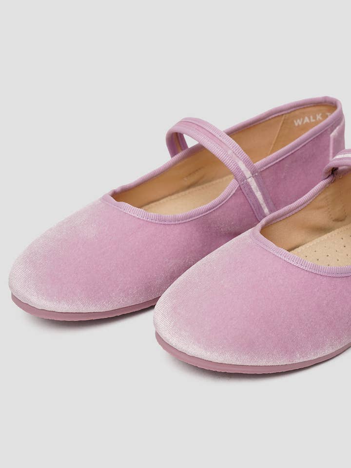 Paez - Wholesale Flats/Loafers - Kids - MARY JANE VELVET IRIS7
