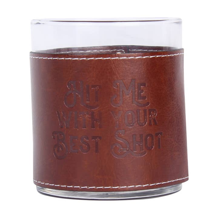 Geef me je beste foto van imitatieleer Rocks Glass voor wholesale door Barrel Down South