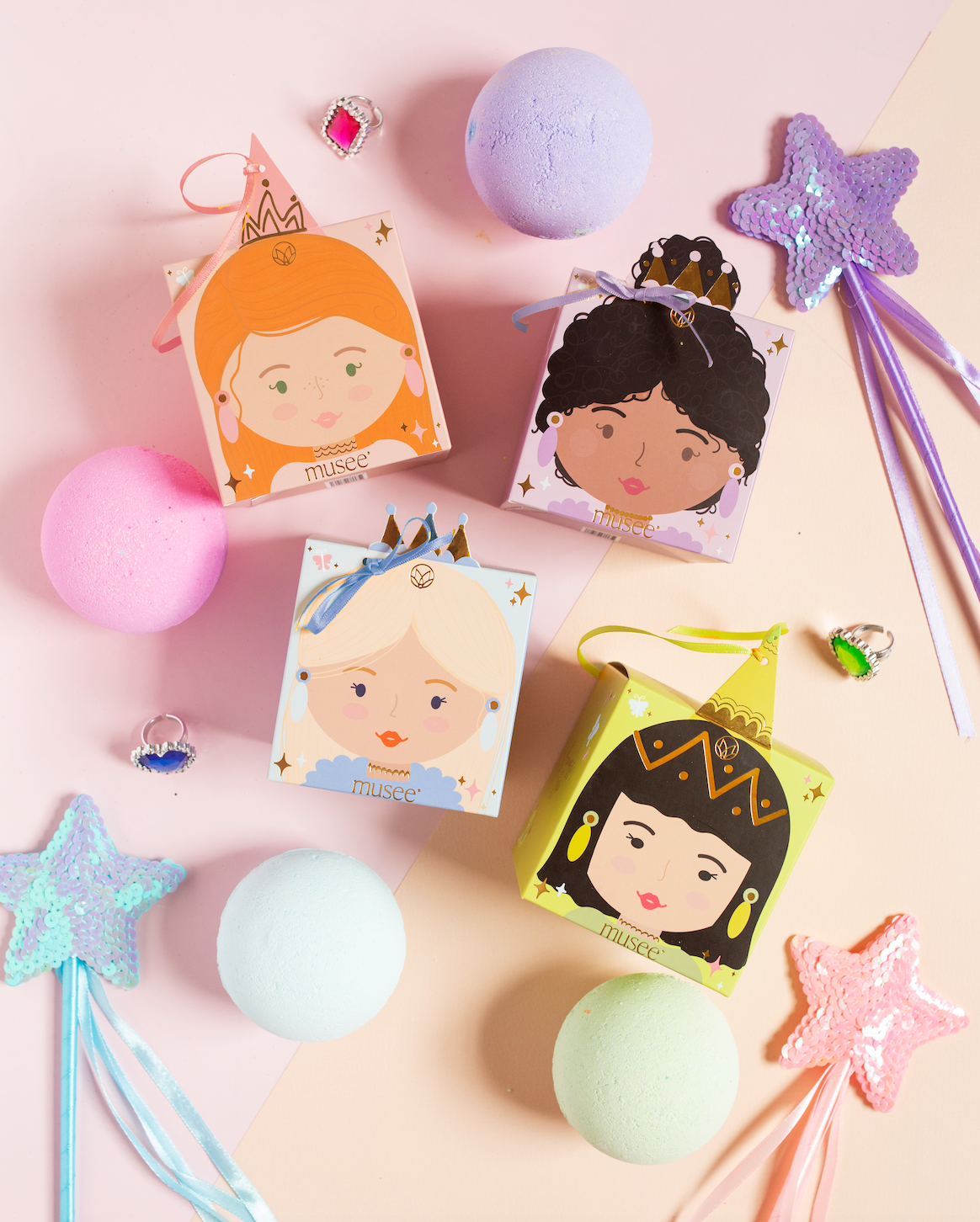 Musee - Wholesale Bath Bomb/Fizz - Princess Poppy Bath Balm1