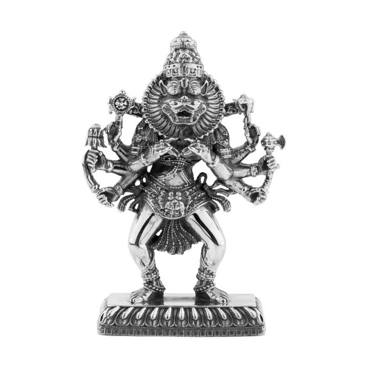 Lord Narasimha Dev Commemorative Statuette Launch for wholesale by Mantra4u