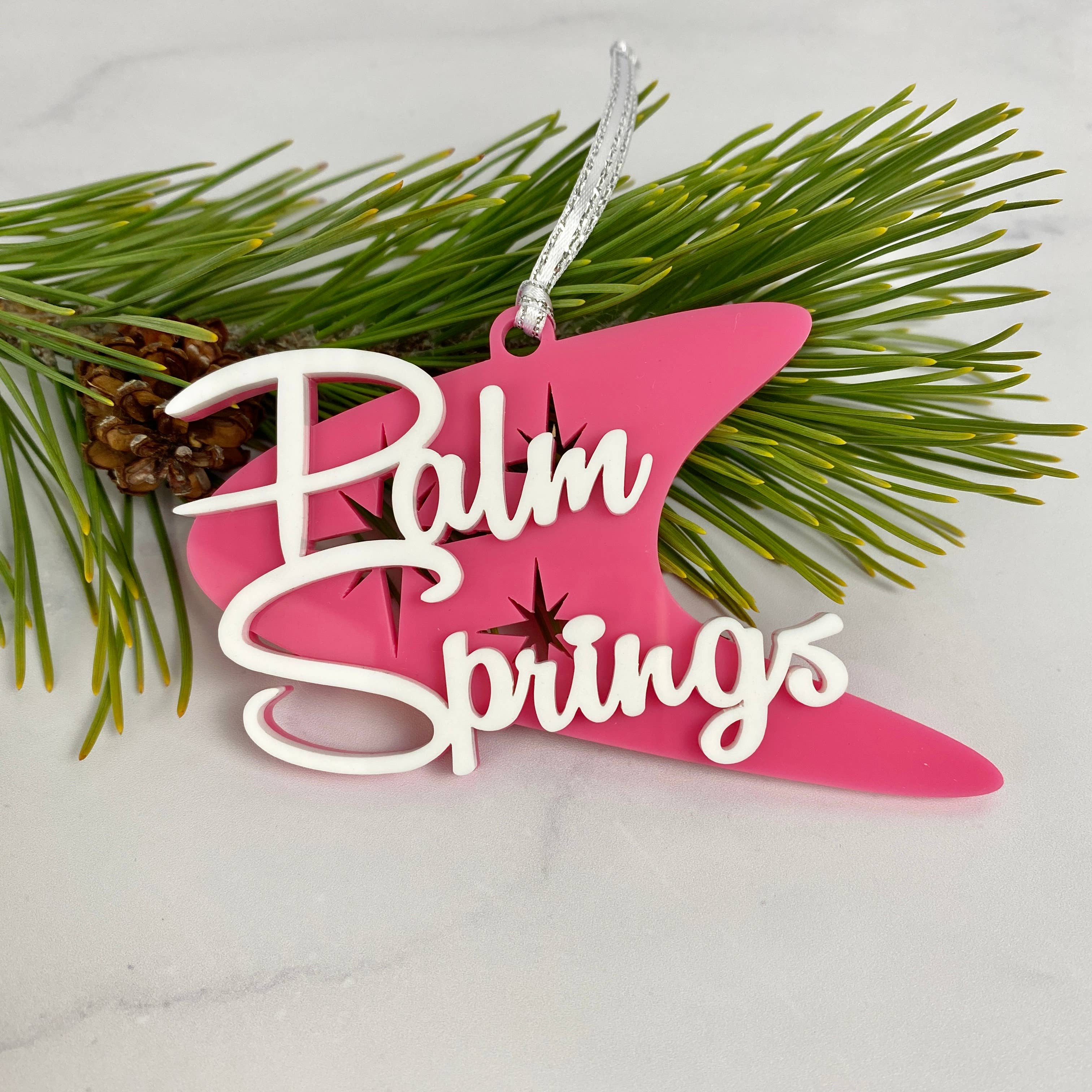 Atomic Kraftworks - Wholesale Ornament - Mid Century Style Boomerang Customizable Ornament11