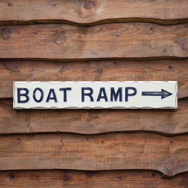 Boat Ramp Sign for wholesale by CTW Home Collection