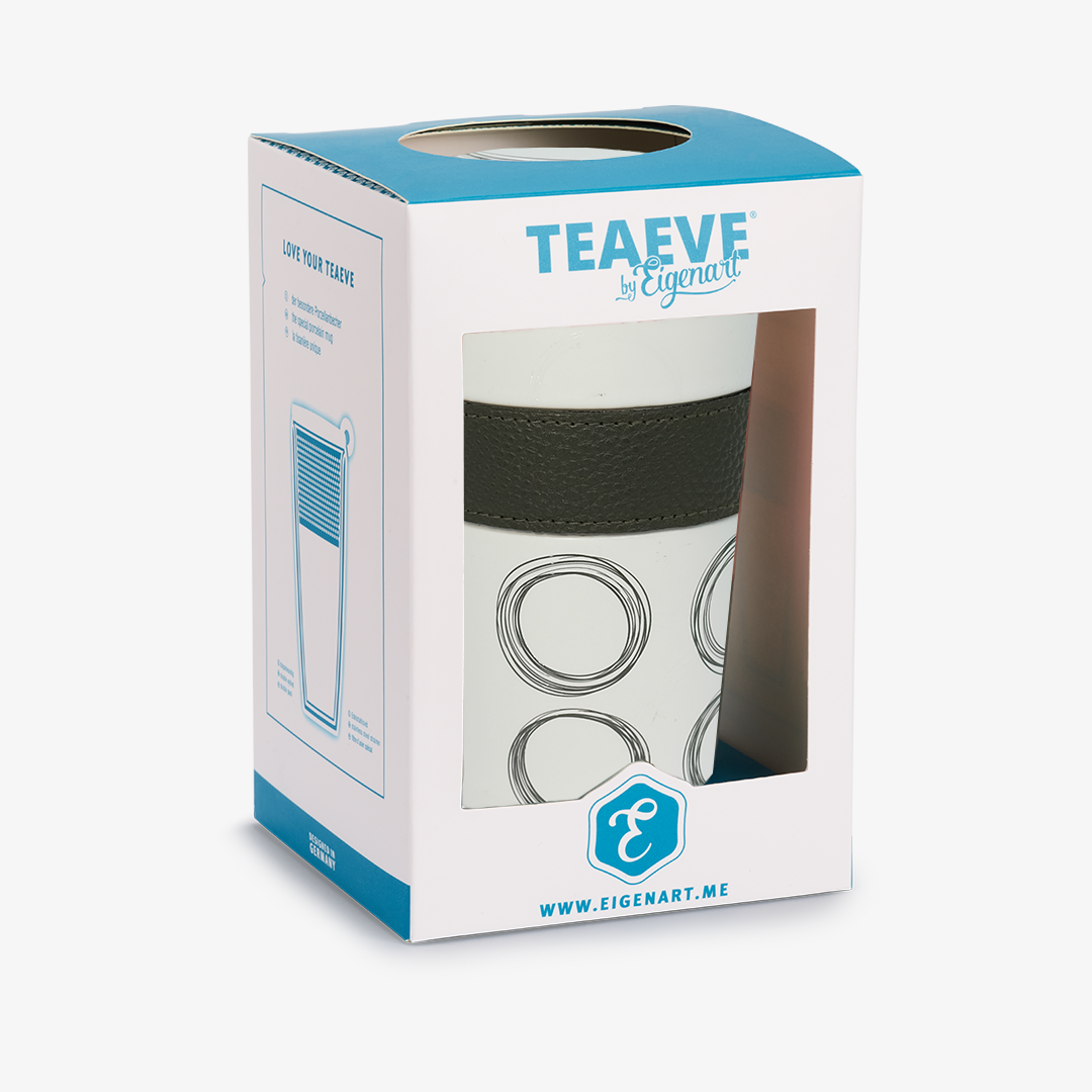 Eigenart – Großhandel Tee-/Kaffeetasse – Porzellan Teebecher TEAEVE "Circular"5