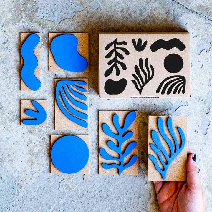 Ensemble de timbres *Matisse pour la vente par Fábrica de texturas