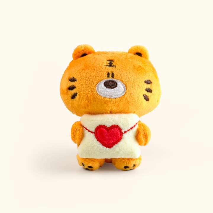 Fickle Plan | Tiger Peanut And Red Heart Bag Charm and other Purchase Wholesale tiger keychain. Free Returns & Net 60 Terms on Faire trending on Faire.