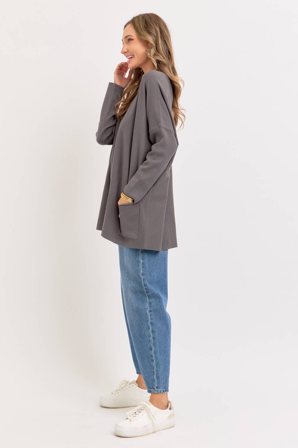 Sweet Lovely by Jen – wholesale Tunikatröja - Dam – OVERSIZE/LÖS PASSFORM TRÖJA MED RUND HALS3