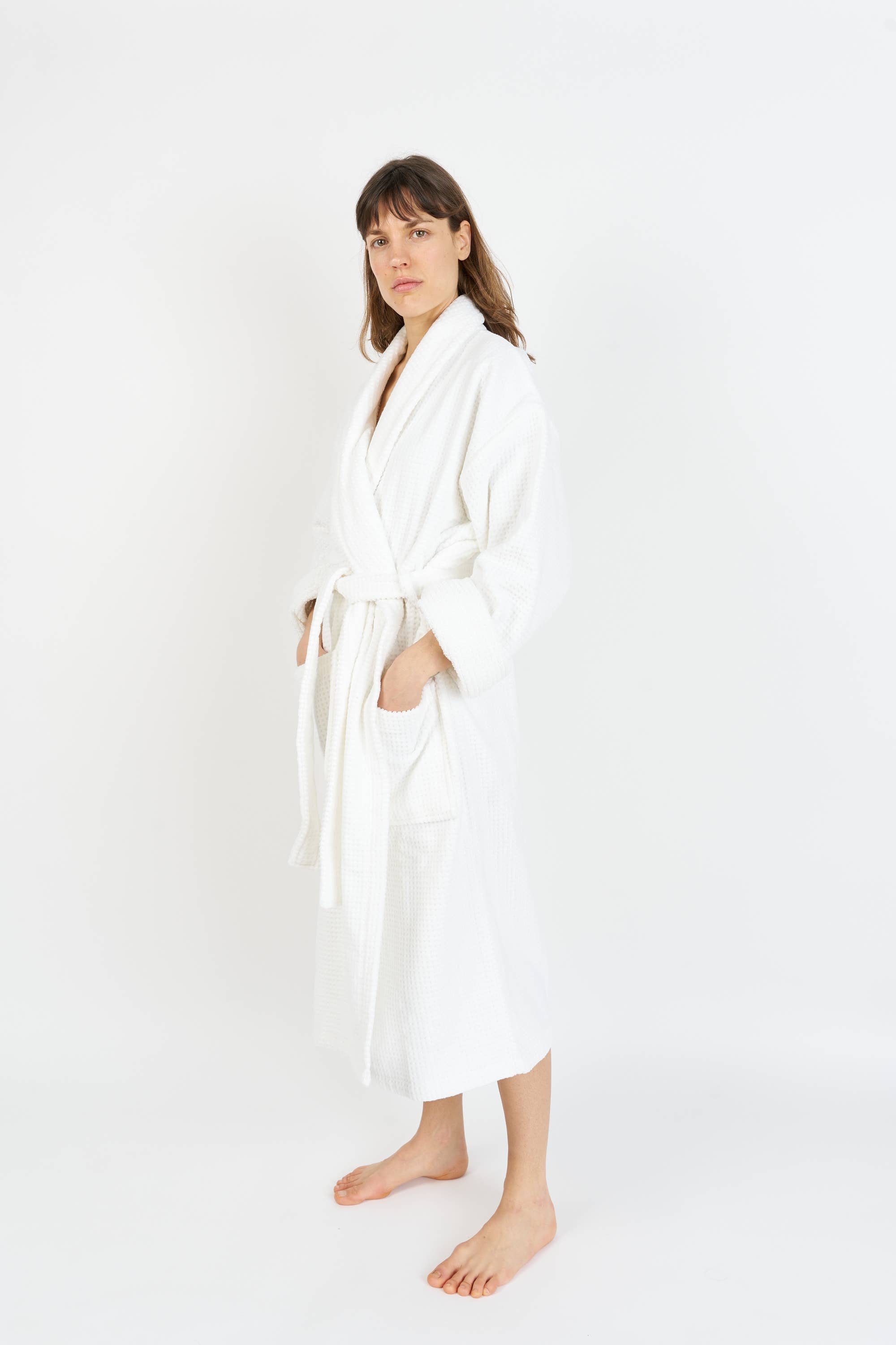 House Babylon - Wholesale Robe - Unisex - BATHROBE | White by House Babylon7